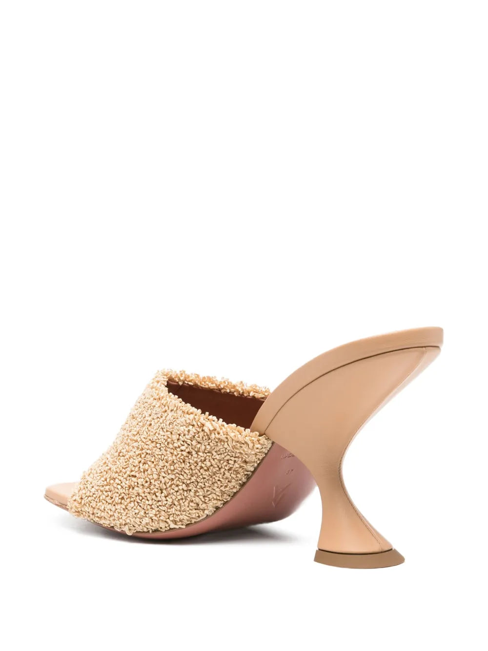 Amina muaddi 95mm taylor raffia sculpted-heel sandals-AMINA MUADDI-Verso