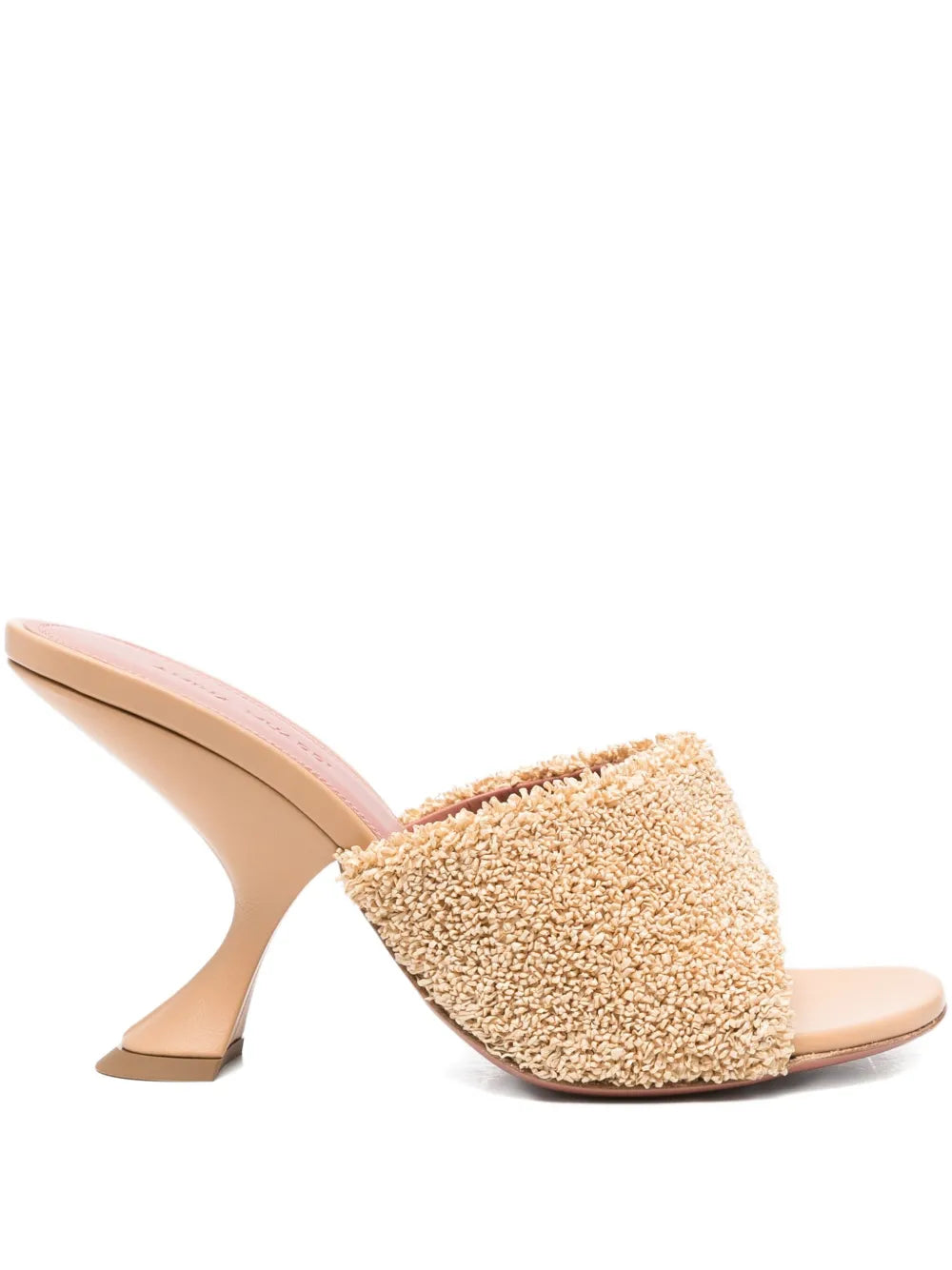 Amina muaddi 95mm taylor raffia sculpted-heel sandals-AMINA MUADDI-Verso
