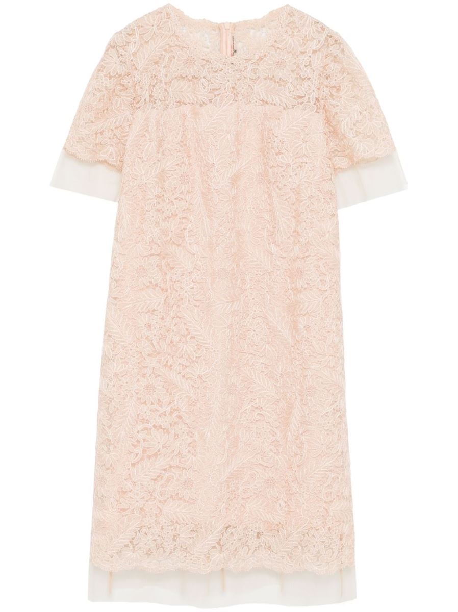 LACE MIDI DRESS -  ERMANNO SCERVINO -  Verso
