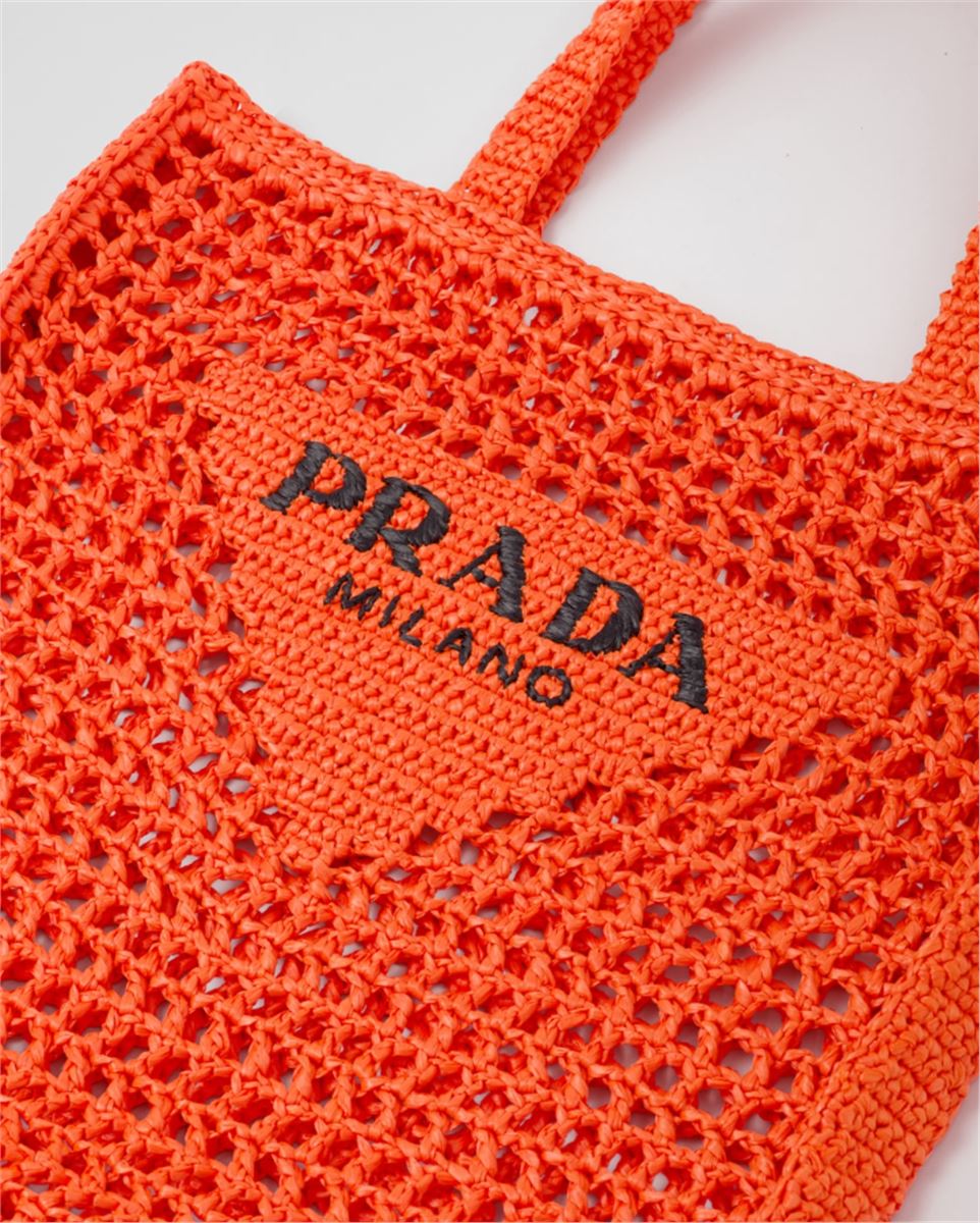 CROCHET TOTE BAG -  PRADA -  Verso