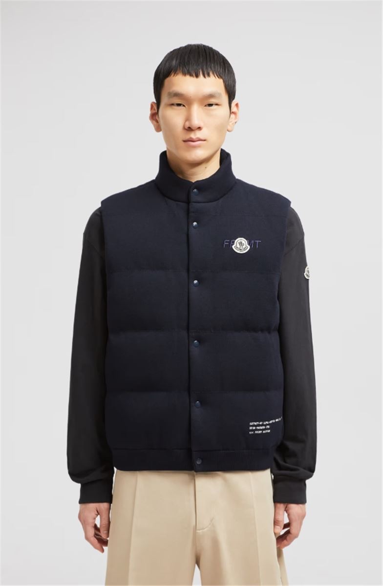 MONCLER X FRGMT COTTON DOWN GILET