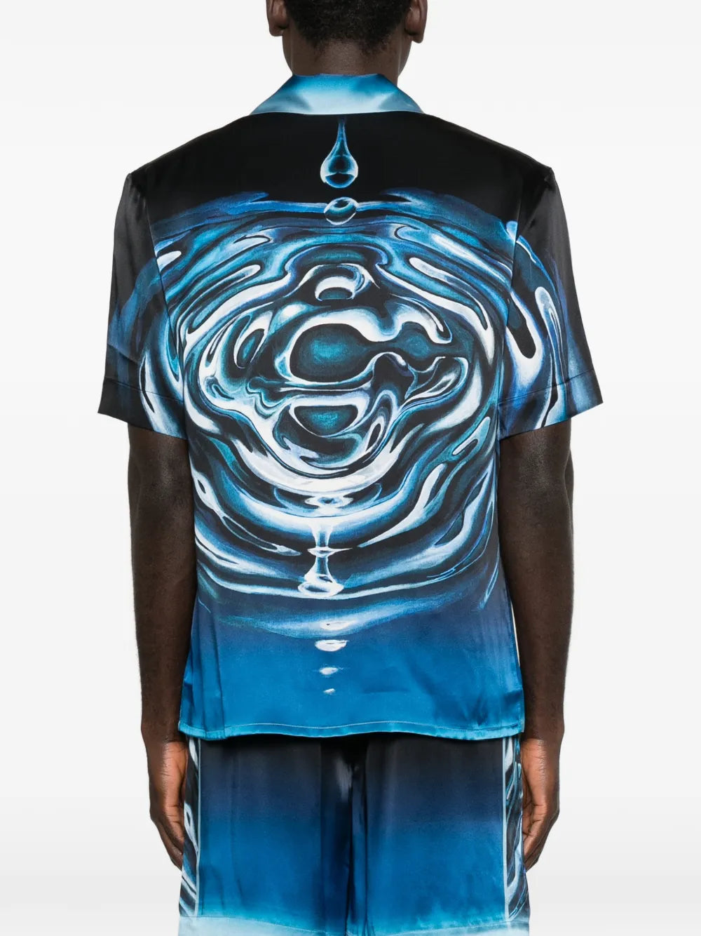 Ripple cuban collar shirt-CASABLANCA-Verso