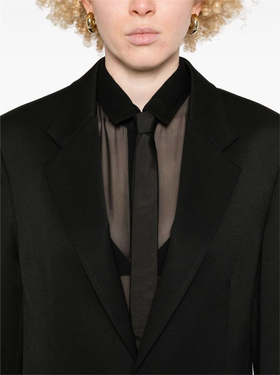 SINGLE-BREASTED BLAZER -  MM6 -  Verso