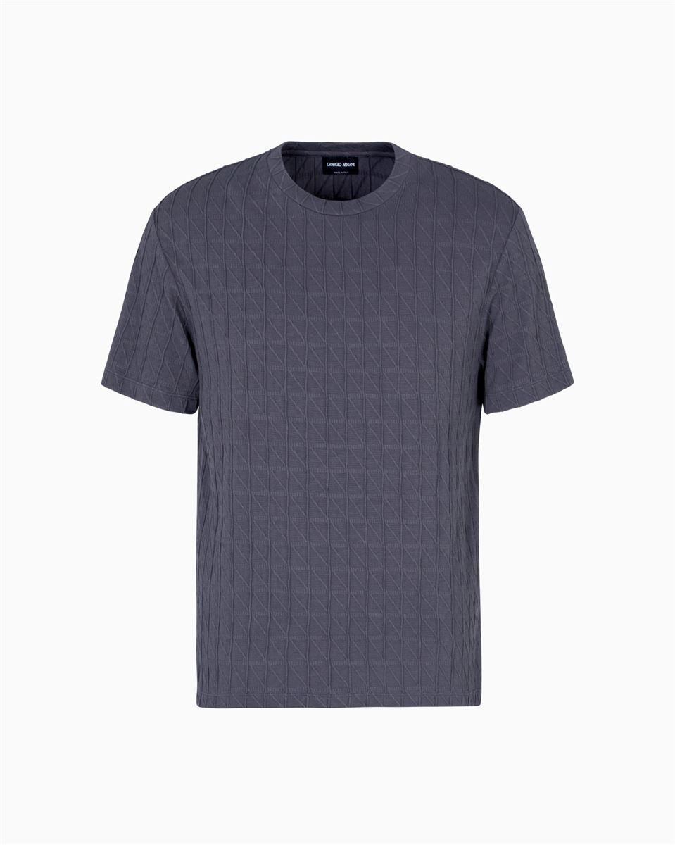 asv stretch cashmere and viscose-blend crew-neck t-shirt
