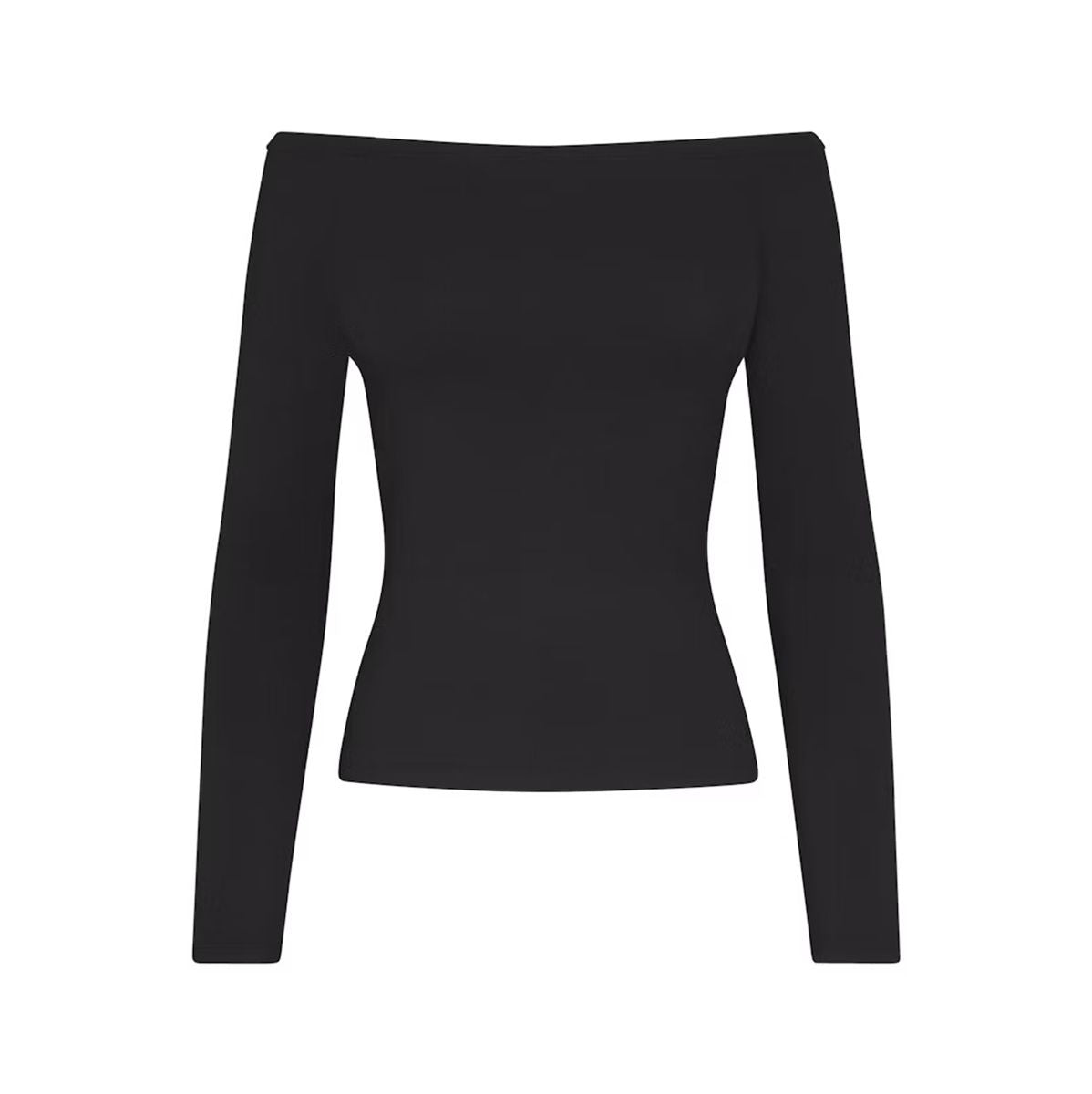 Smooth layers long sleeve off the shoulder top-SKIMS-312690-XS-Verso