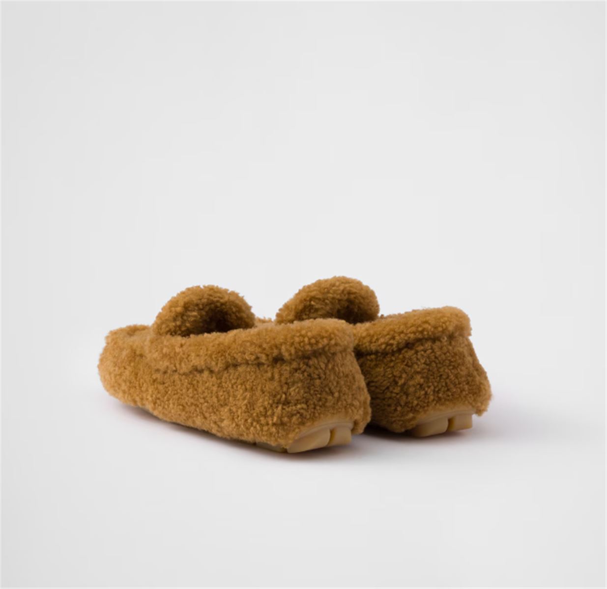 SHEARLING DRIVING SHOES -  PRADA - Verso