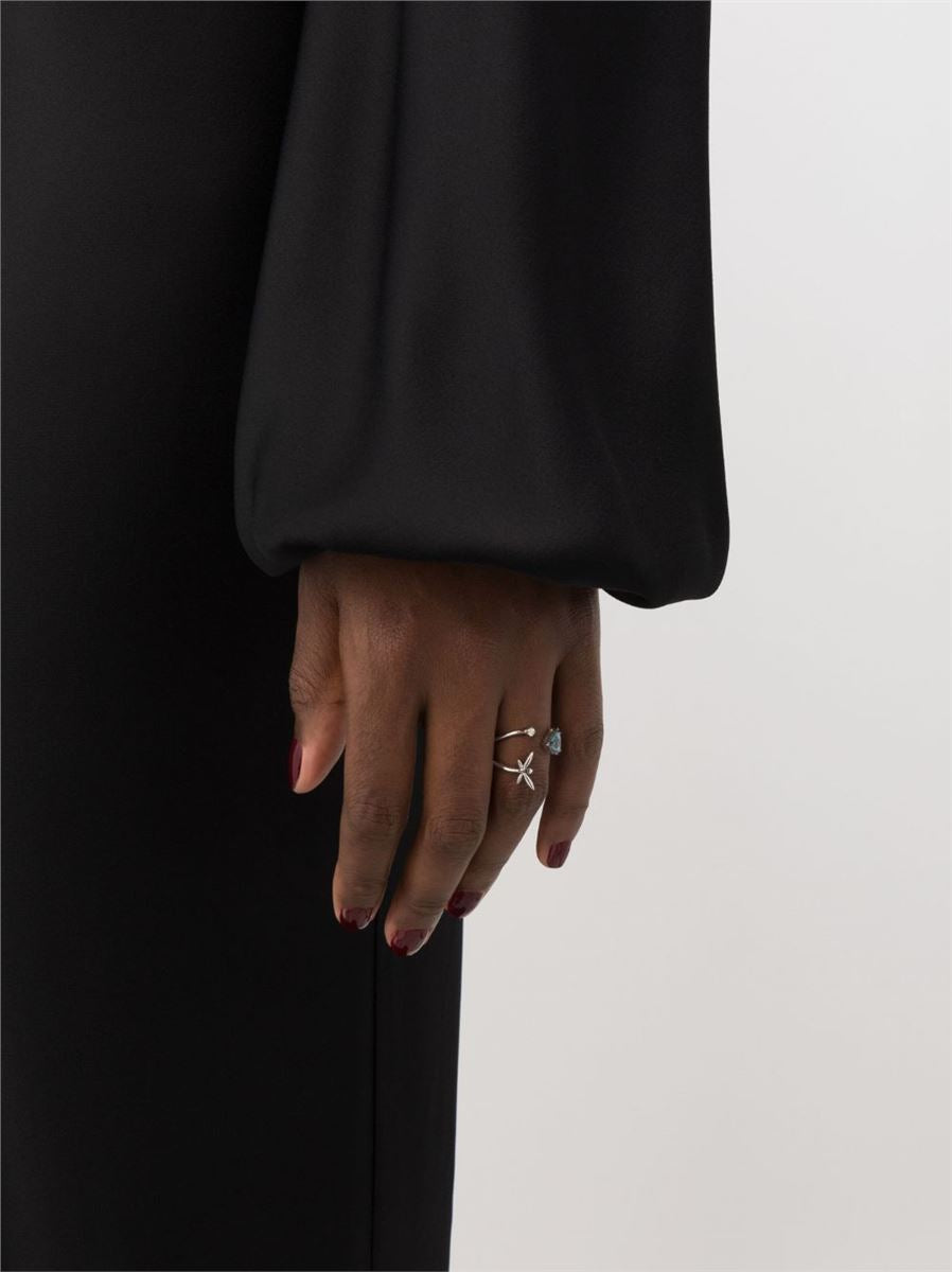 18KT WHITE GOLD RING - ANAPSARA - Verso