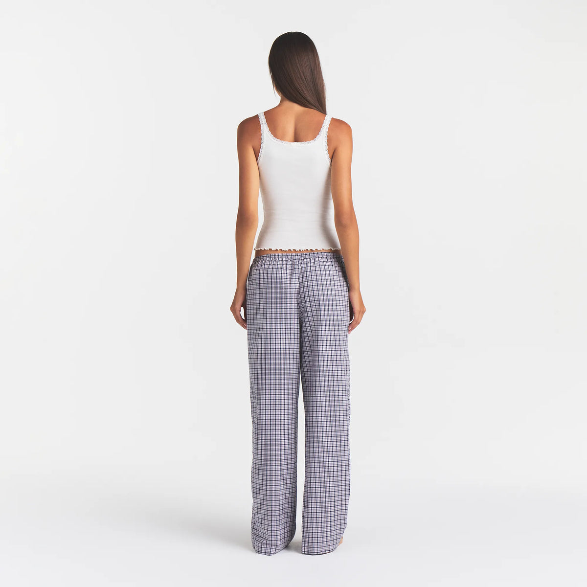 Cotton poplin sleep oversized pant-SKIMS-Verso