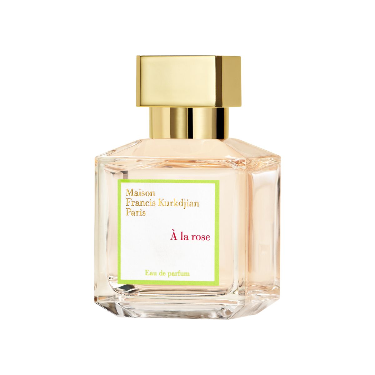 A la rose eau de parfum-MAISON FRANCIS KURKDJIAN PARIS-Verso