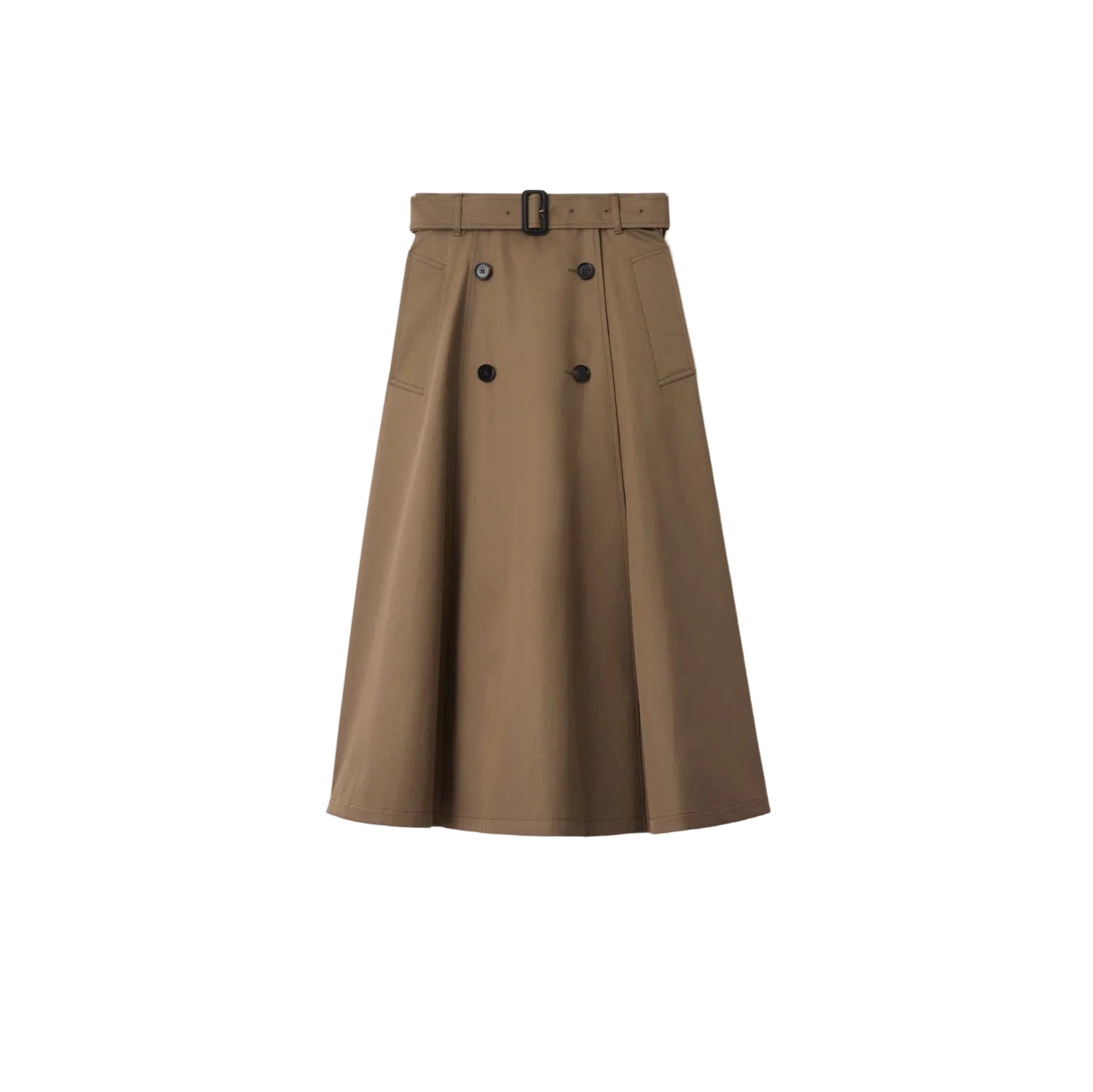 A-line Midi Skirt-BURBERRY-Verso