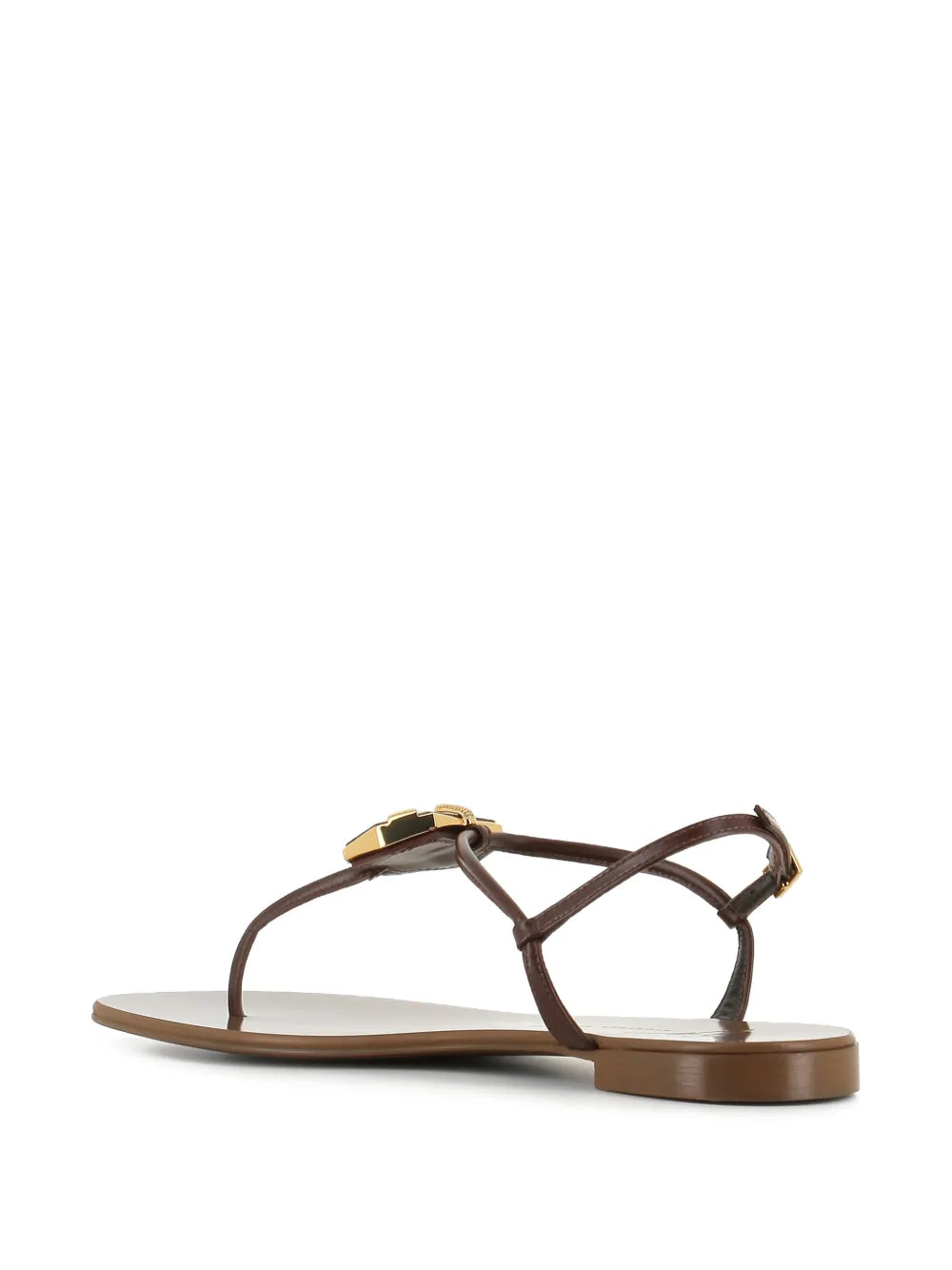 Giuseppe gemstone detail leather sandals-ZANOTTI-Verso