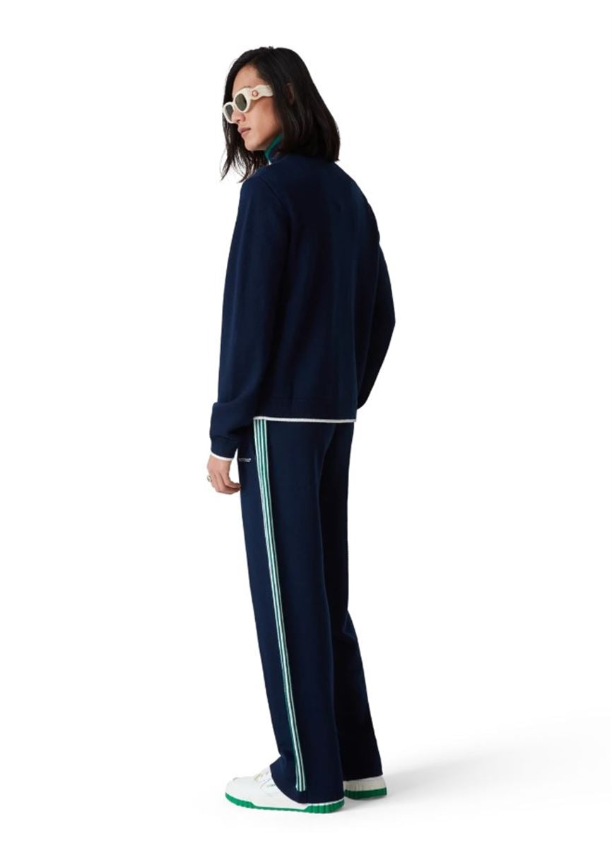 KNIT TENNIS TRACK TOP -  CASABLANCA -  Verso