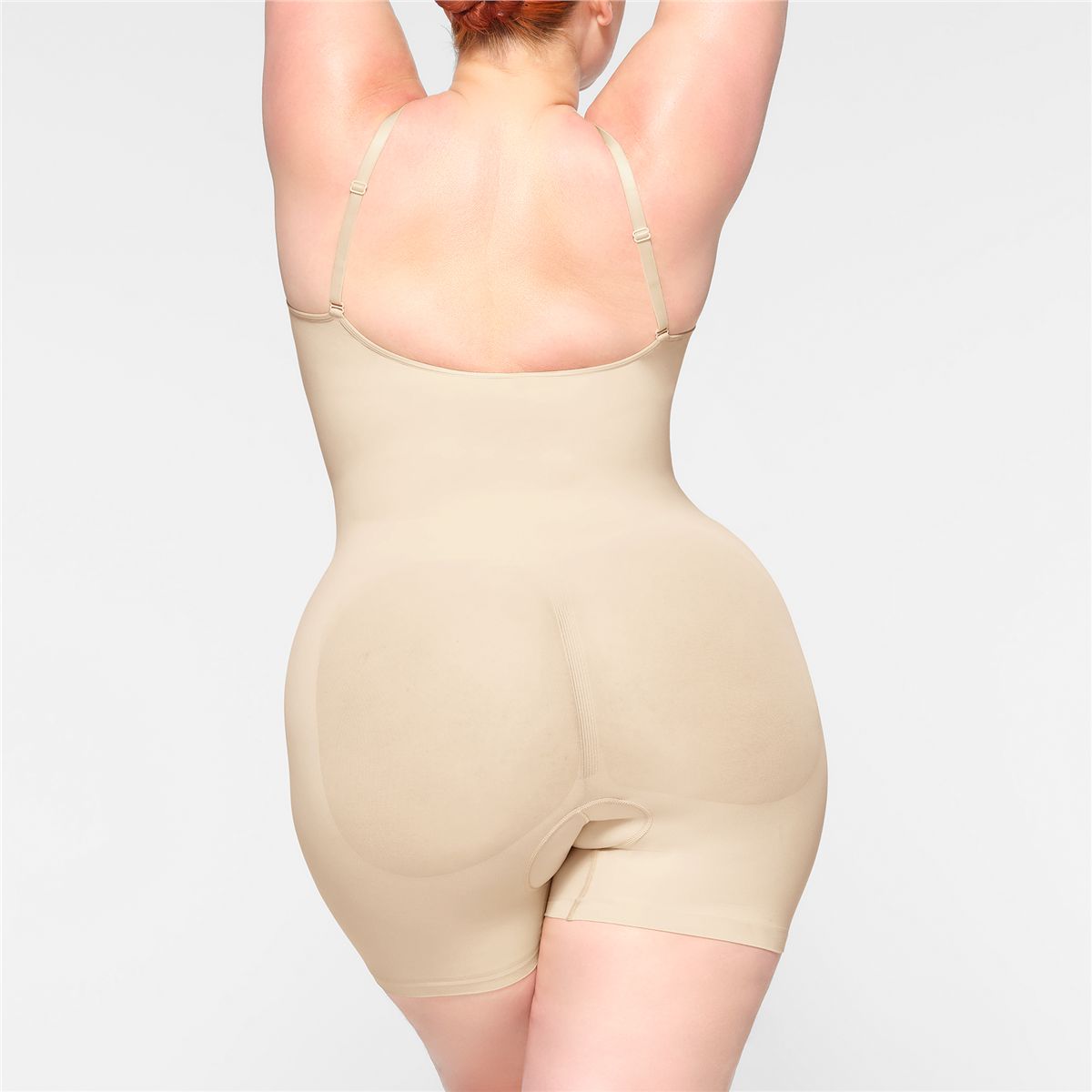 Seamless sculpt mid thigh bodysuit-SKIMS-Verso