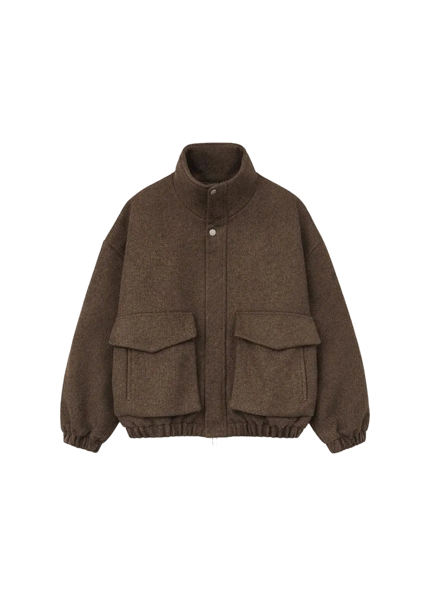 Elle Aviator Jacket-THE FRANKIE SHOP-312192-XS-Verso