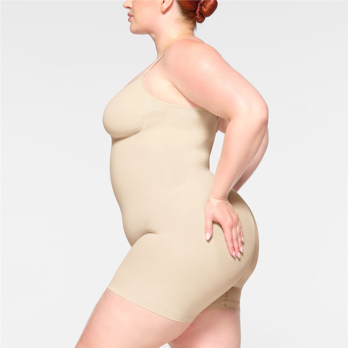 Seamless sculpt mid thigh bodysuit-SKIMS-Verso