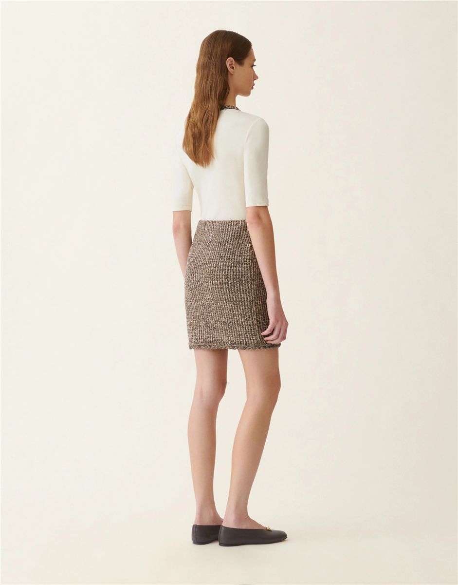 Tweed miniskirt-FABIANA FILIPPI-Verso