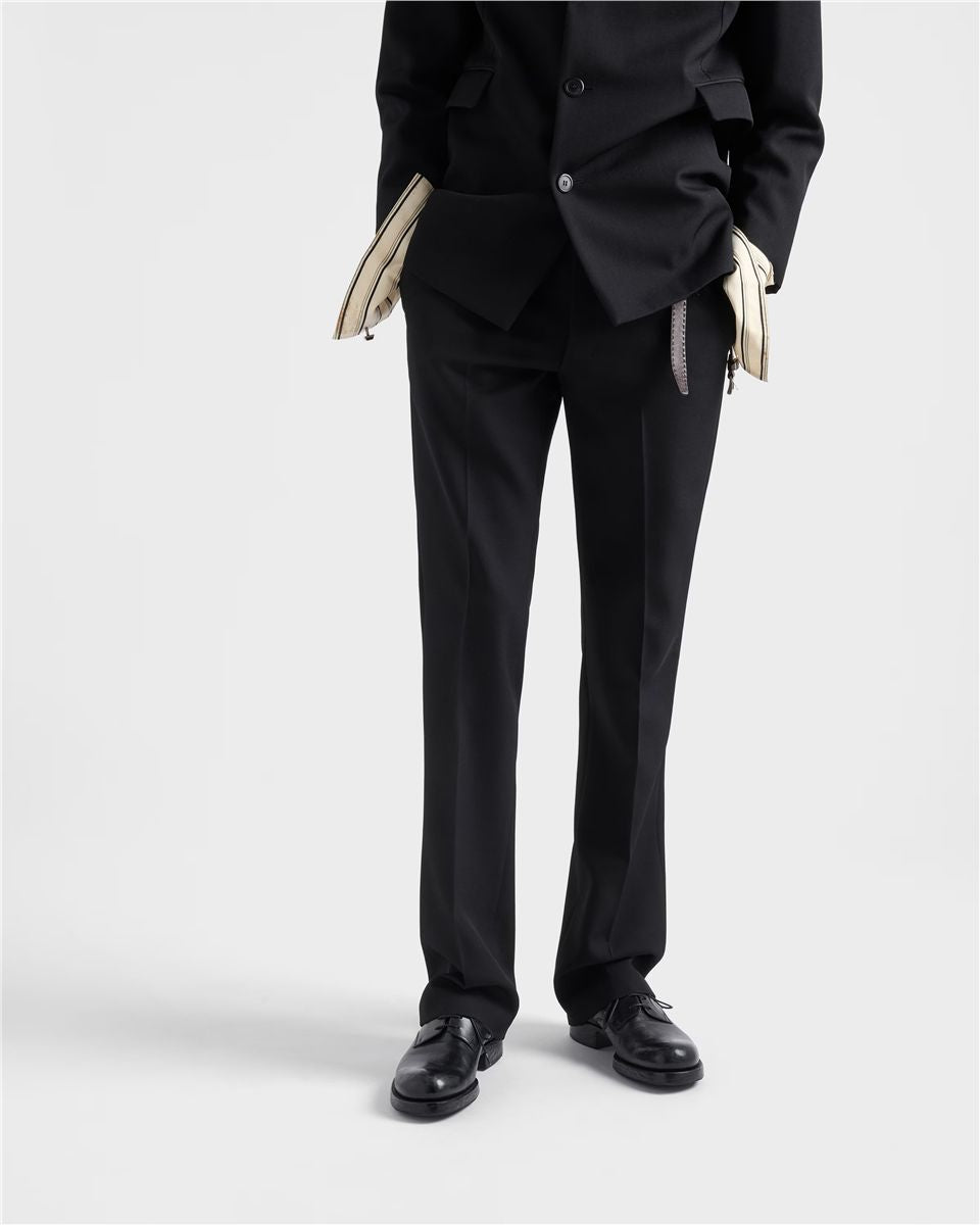 Wool pants-PRADA-Verso