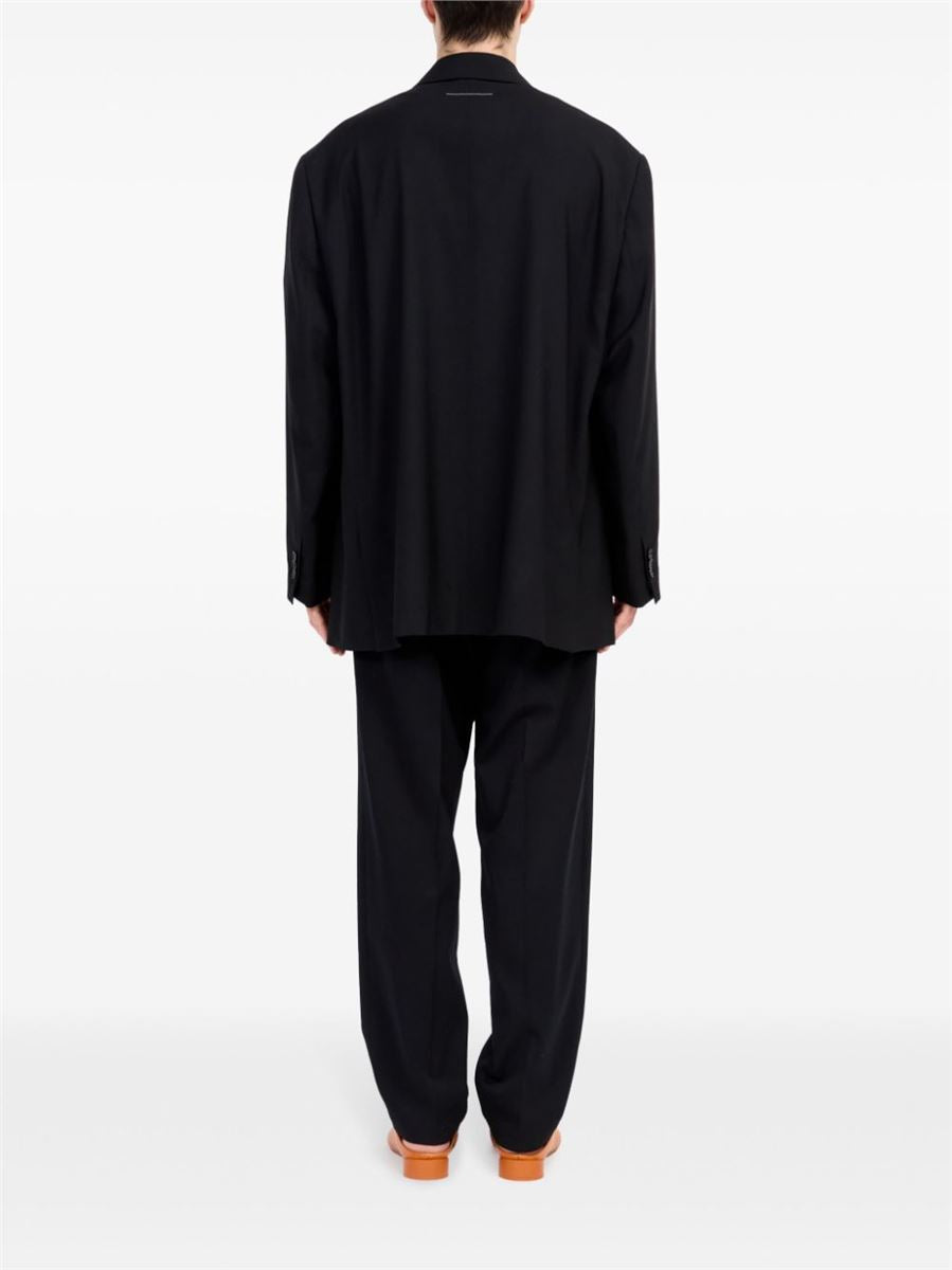 LOGO-APPLIQUÉ JACKET -  MM6 -  Verso