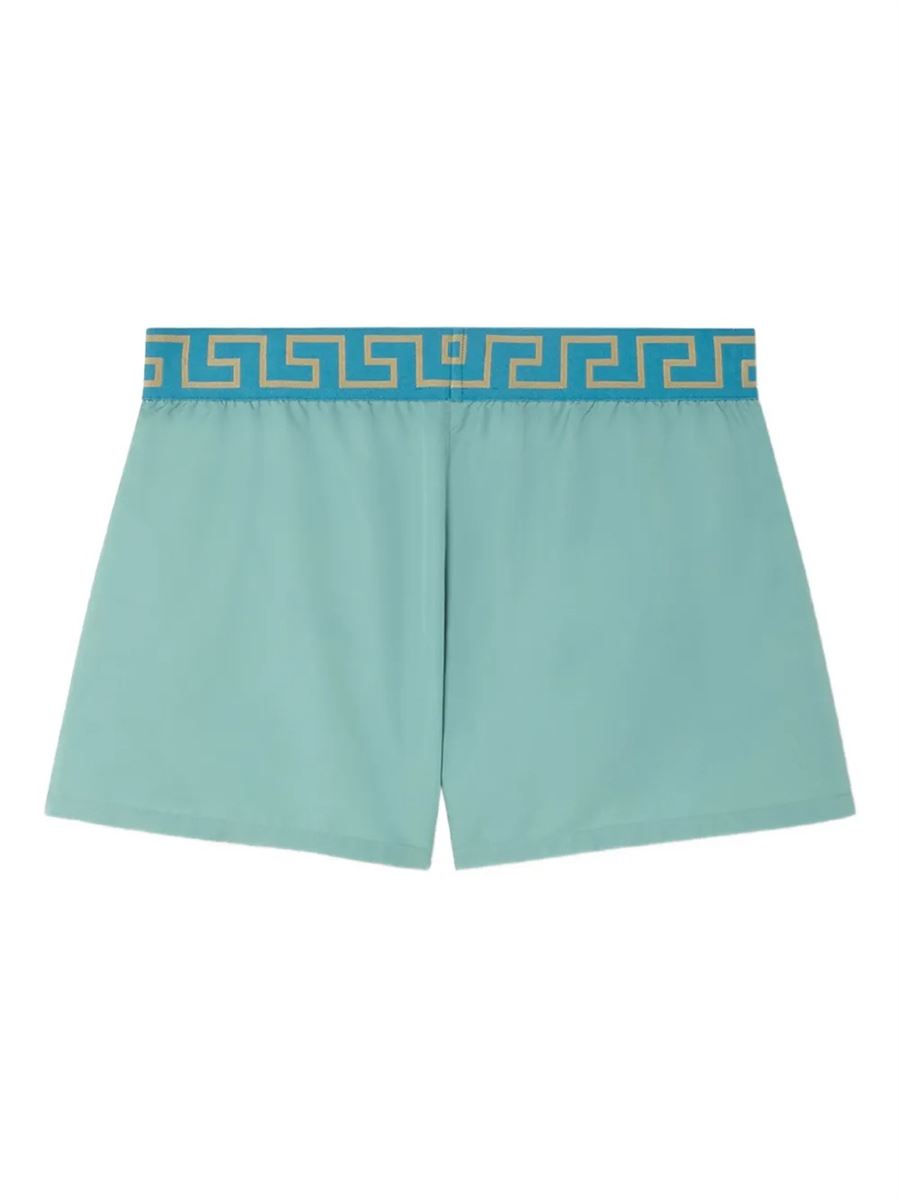 Greca border swim shorts-VERSACE-Verso