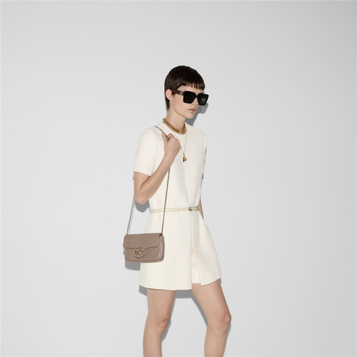 GG MARMONT SUPER MINI BAG -  GUCCI -  Verso