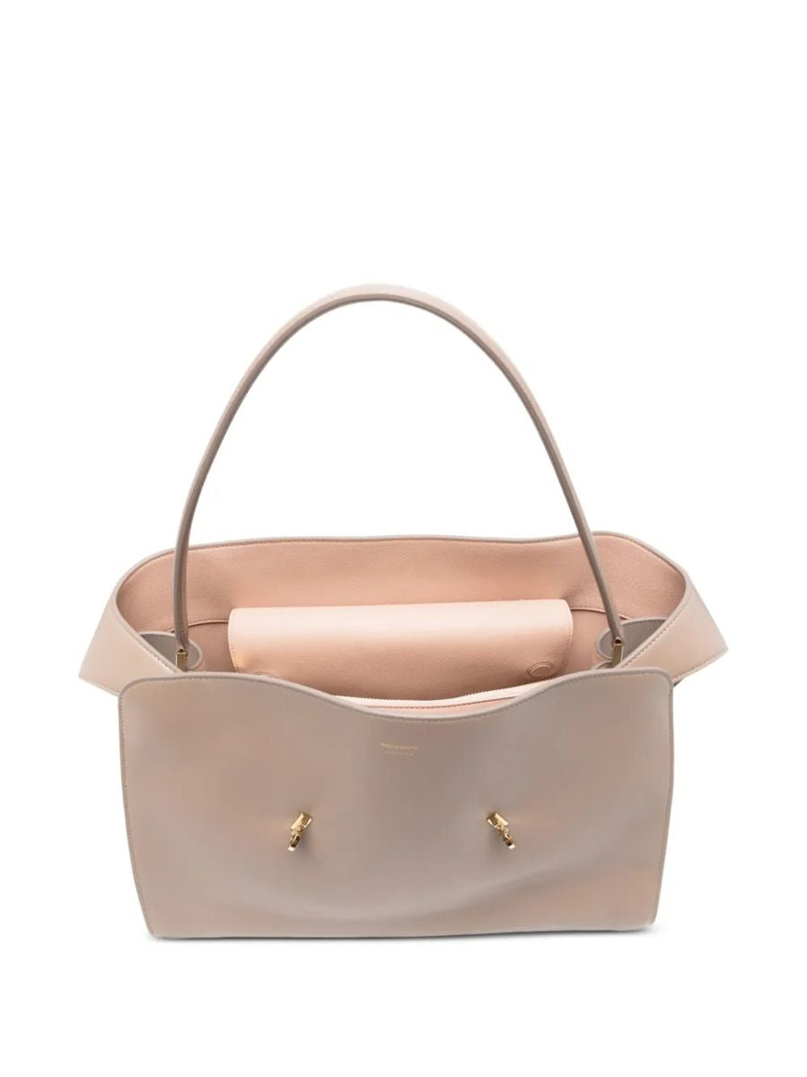 Hug soft bicolor shoulder bag (l)-FERRAGAMO-Verso