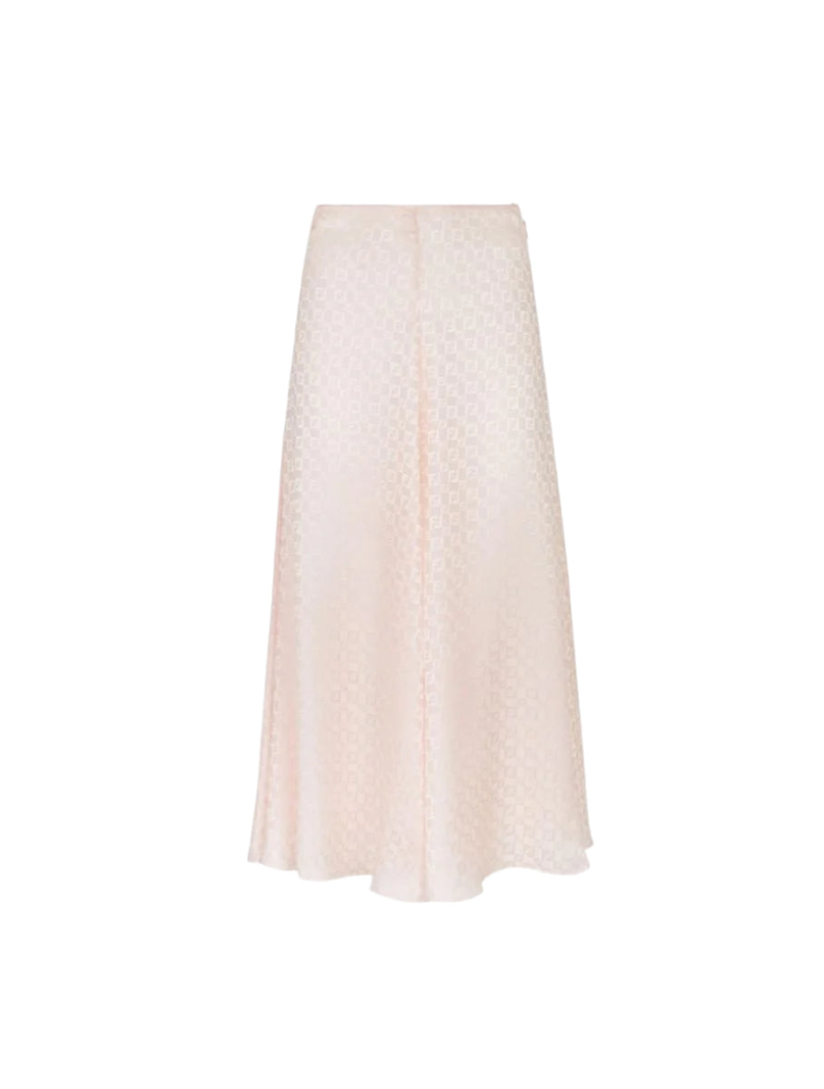 FF SILK SKIRT - FENDI - Verso