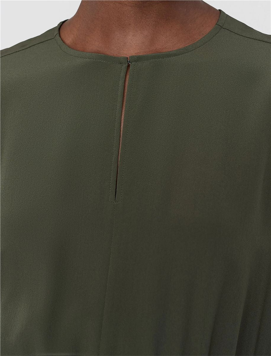 Silsila Crepe de Soie Silk Dress-JOSEPH-Verso
