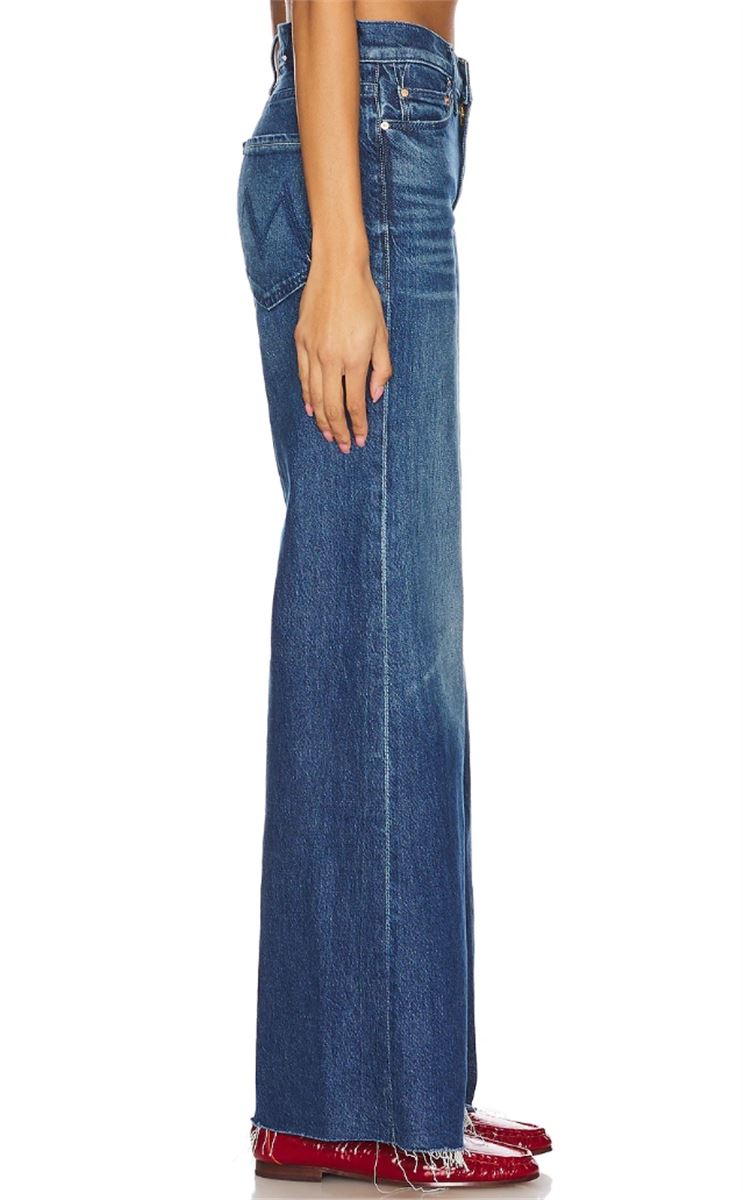 WIDE LEGS TWISTER SNEAK FRAY - MOTHER - Verso