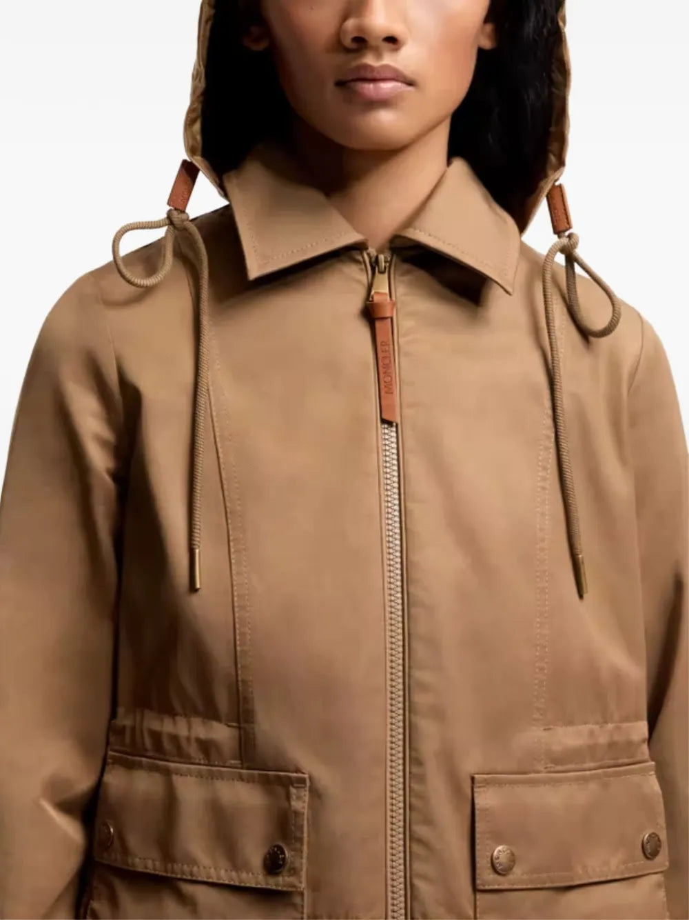 Adenium hooded patch-pocket jacket-MONCLER-Verso