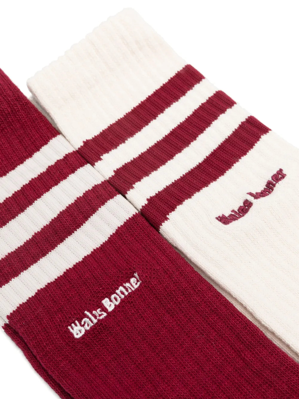 Adidas logo-embroidered socks (pack of two)-ADIDAS ORIGINALS-Verso