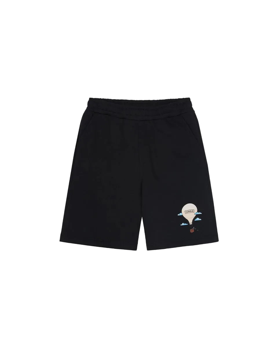 Aéronautique shorts-FLÂNEUR-Verso