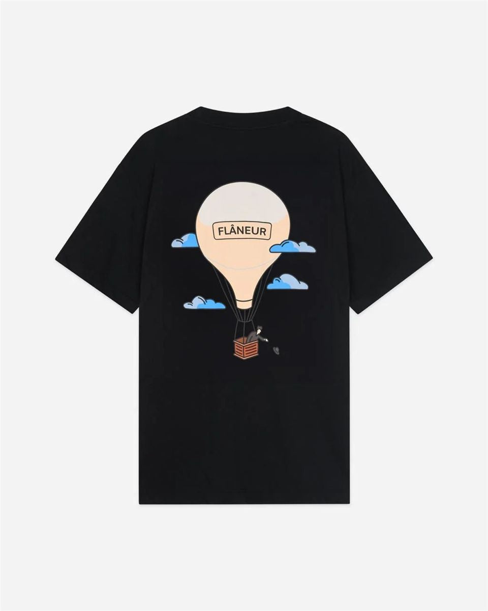 Aéronautique t-shirt-FLÂNEUR-Verso