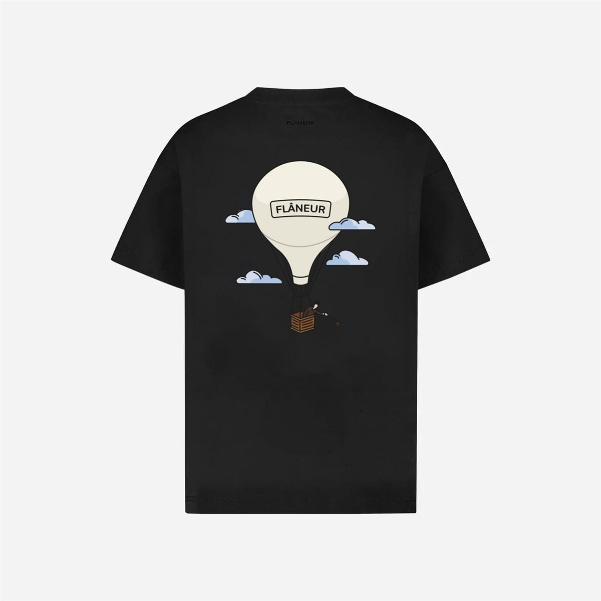 aéronautique t-shirt-FLANEUR-Verso