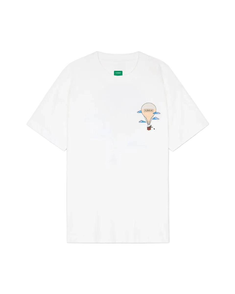 Aéronautique t-shirt-FLÂNEUR-Verso