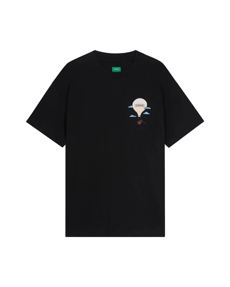 Aéronautique t-shirt-FLÂNEUR-Verso