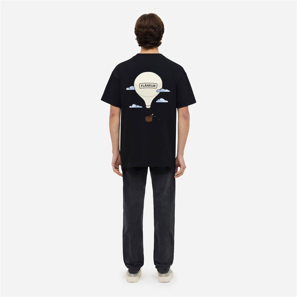 aéronautique t-shirt-FLANEUR-Verso