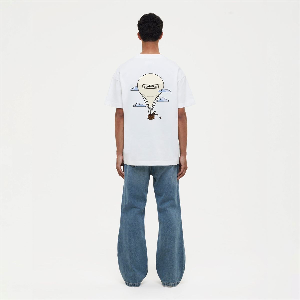 aéronautique t-shirt-FLANEUR-Verso
