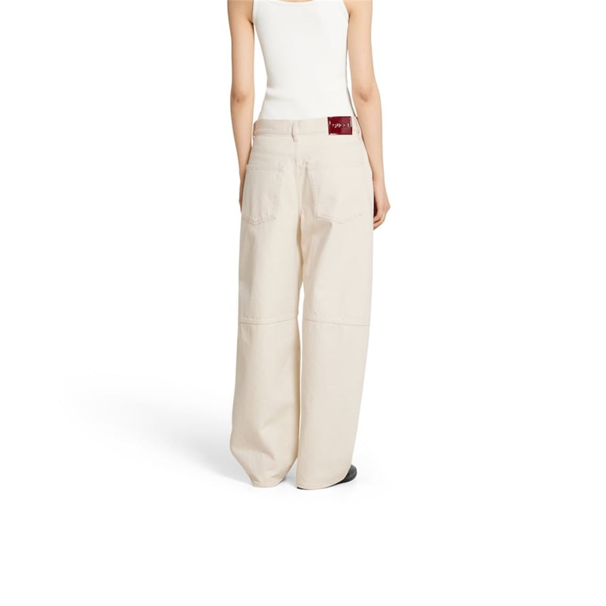 BALLOON DENIM PANT WITH PETITE FIT - GUCCI - Verso