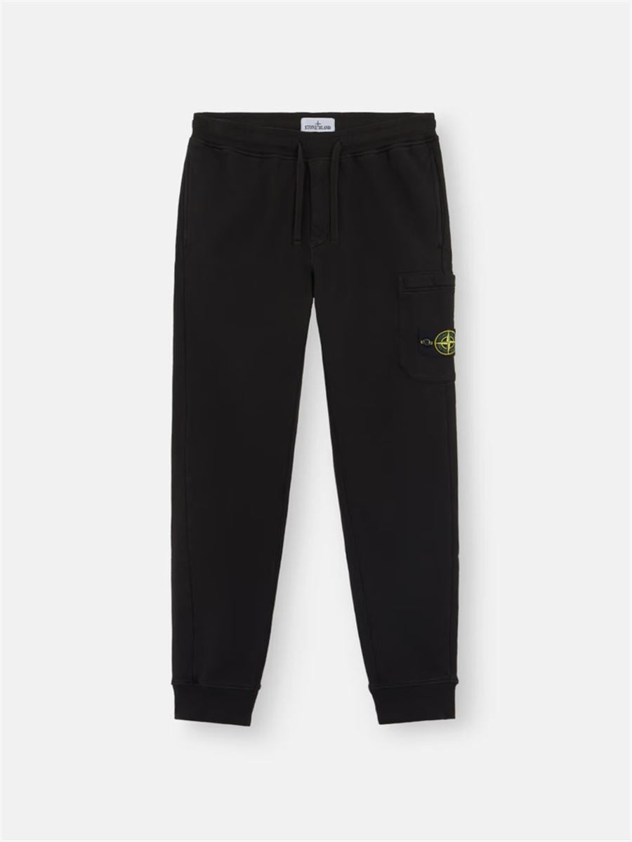 Slim-fit joggers with elasticated waistband-STONE ISLAND-Verso