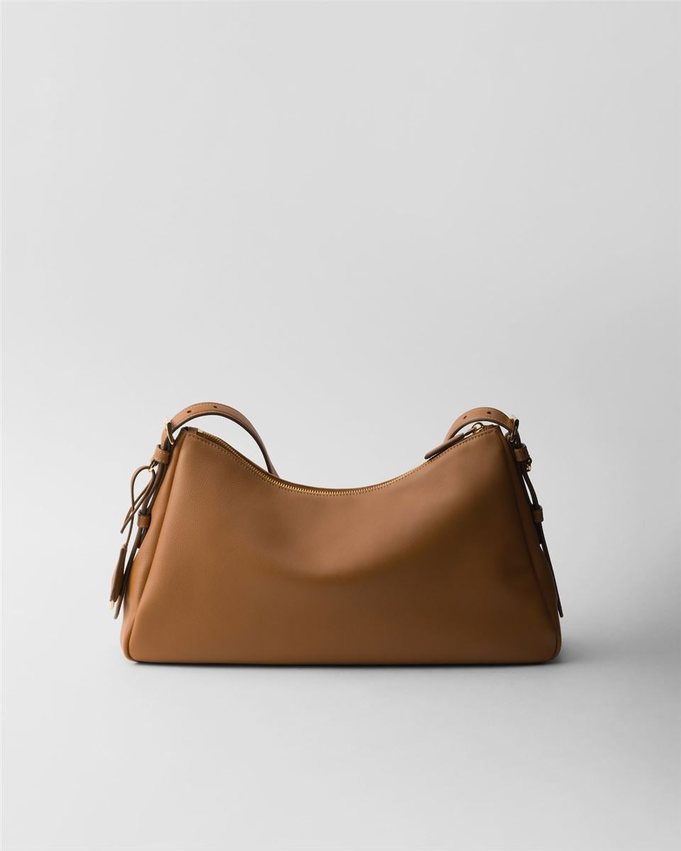 aimée large leather shoulder bag-PRADA-Verso