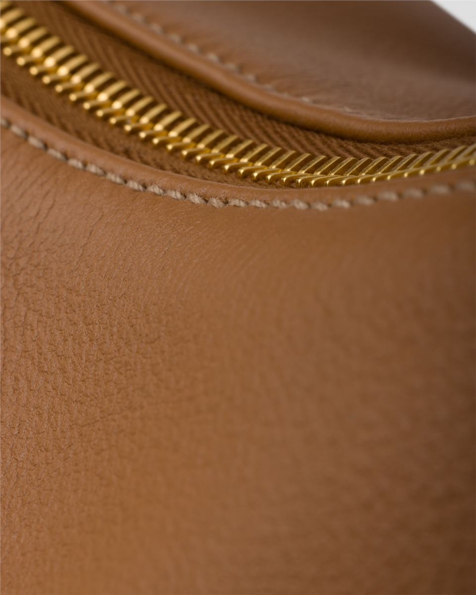 aimée large leather shoulder bag-PRADA-Verso