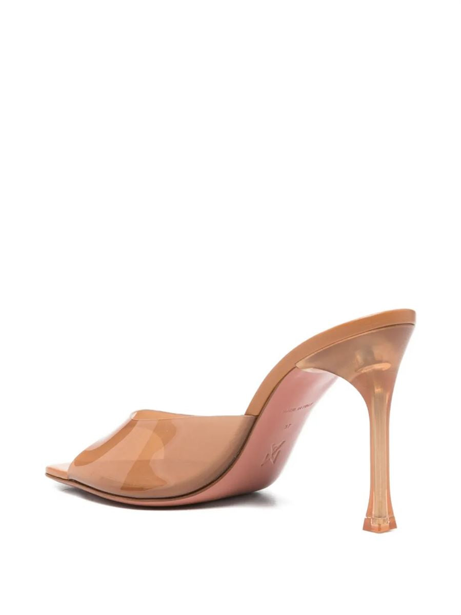 Alexa Glass Slipper 95 Transparent Pvc-AMINA MUADDI-Verso