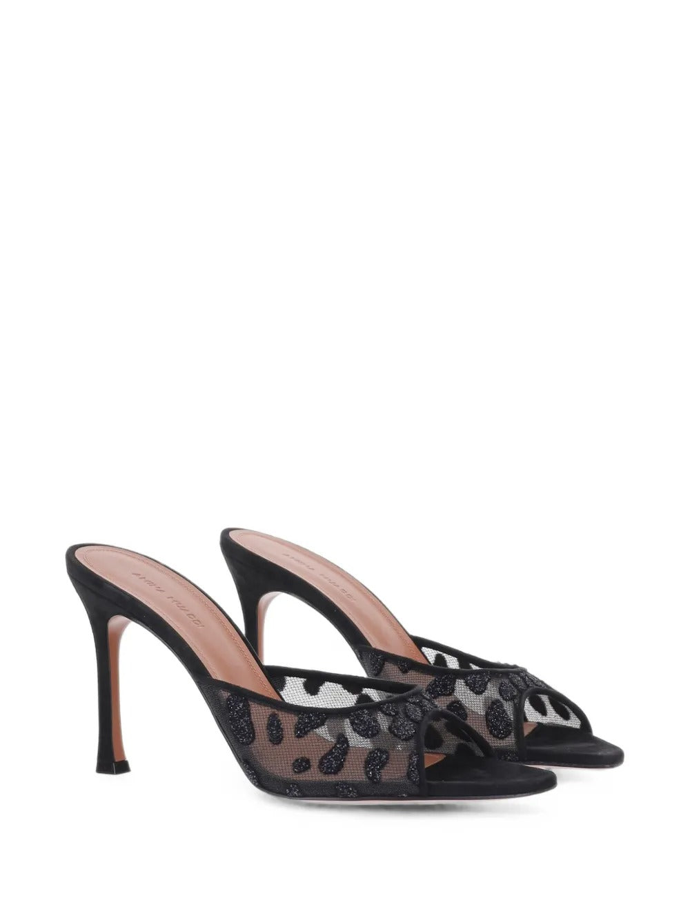 Alexa leopard-print mesh sandals-AMINA MUADDI-Verso
