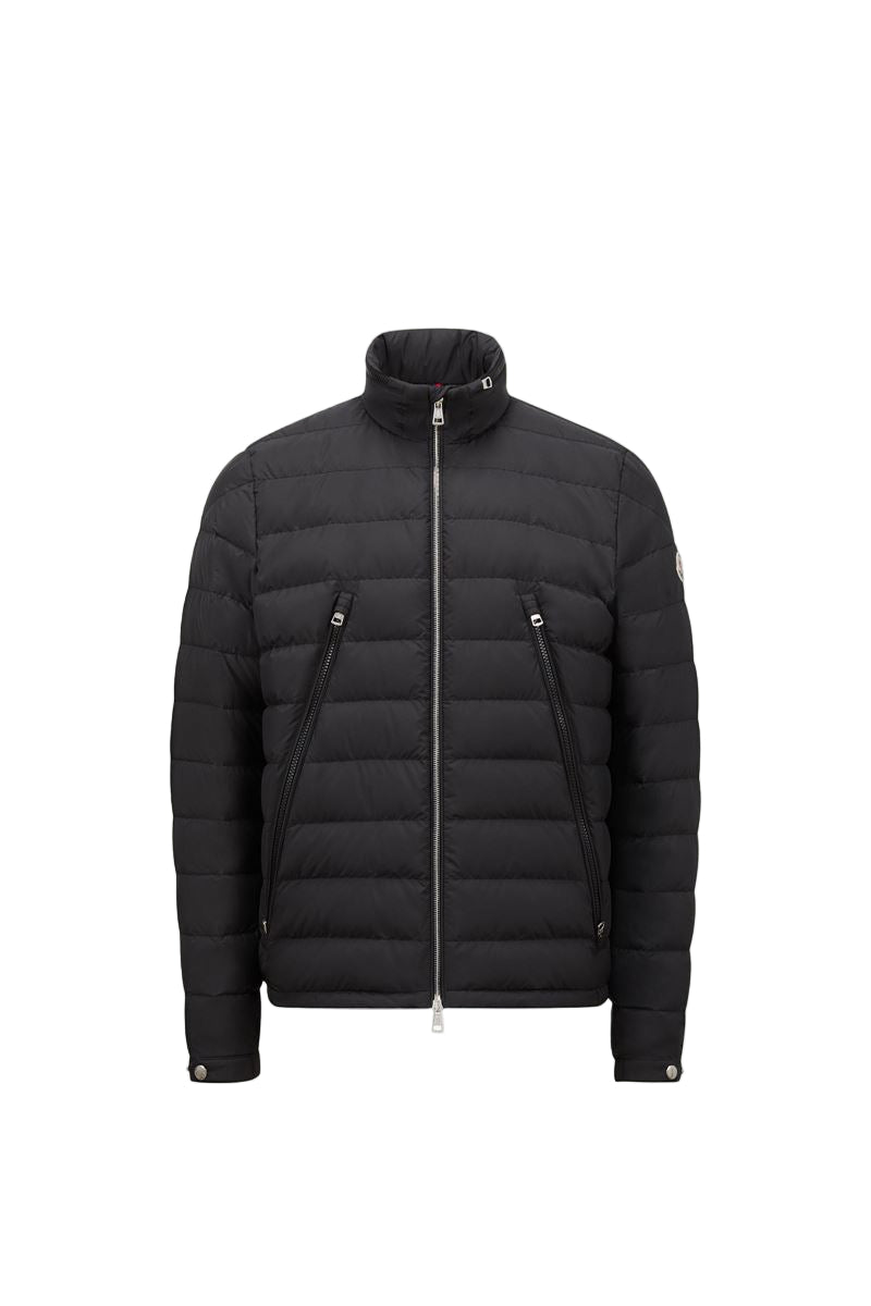 alfit hooded short down jacket-MONCLER-Verso