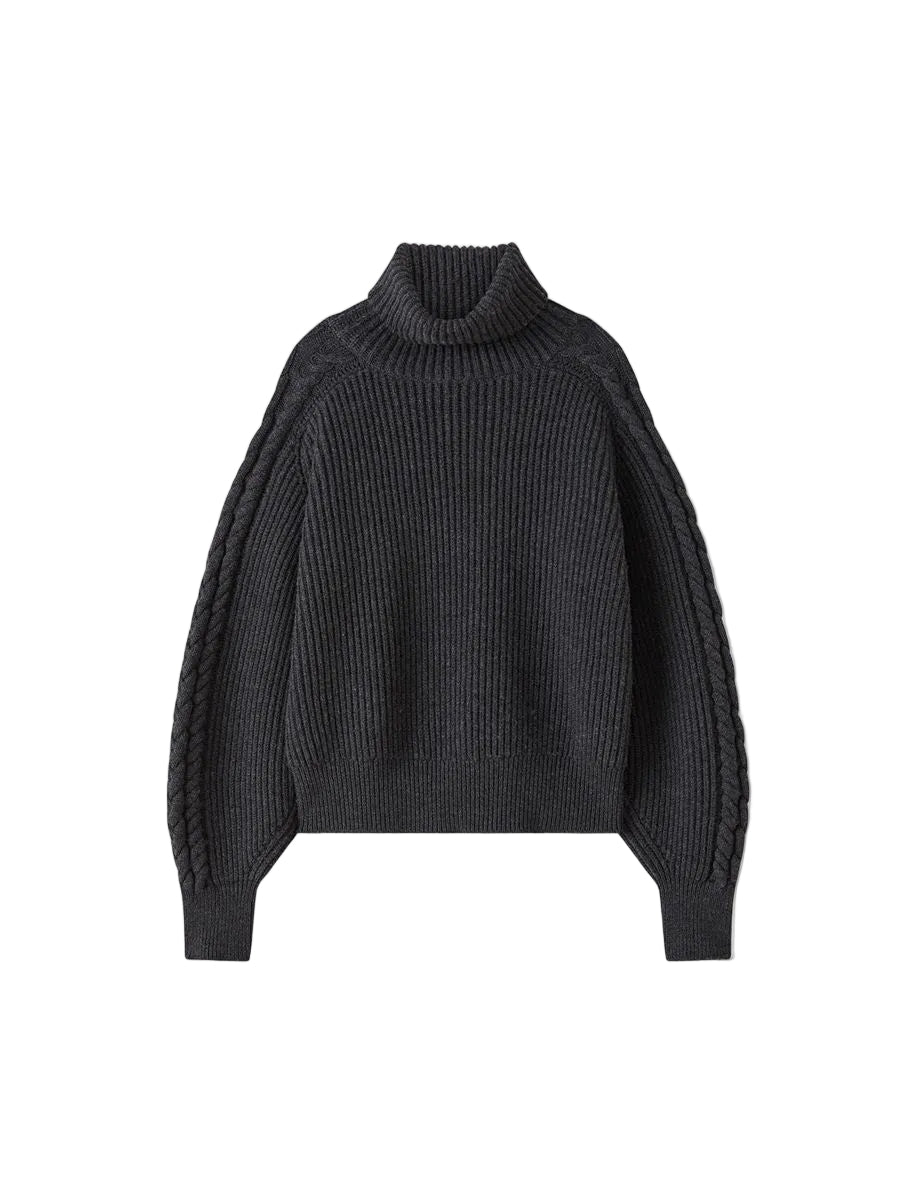 Alodina merino wool knit jumper