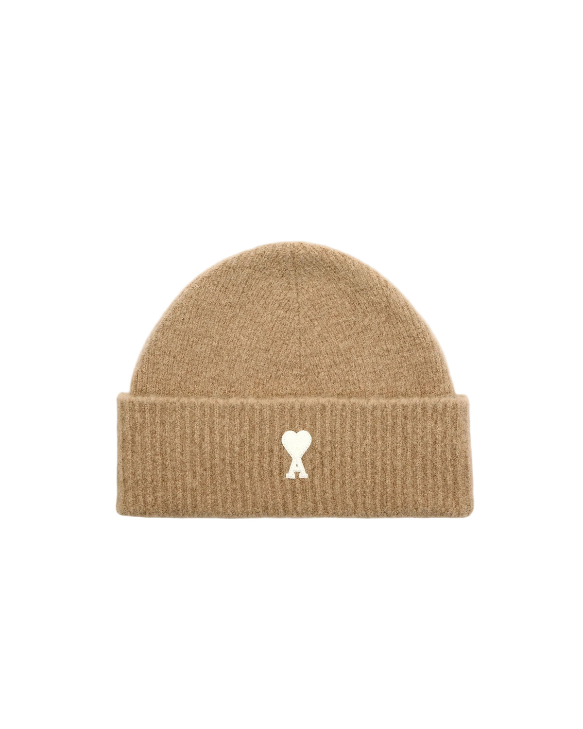 Alpaca beanie with ami de coeur-AMI-Verso