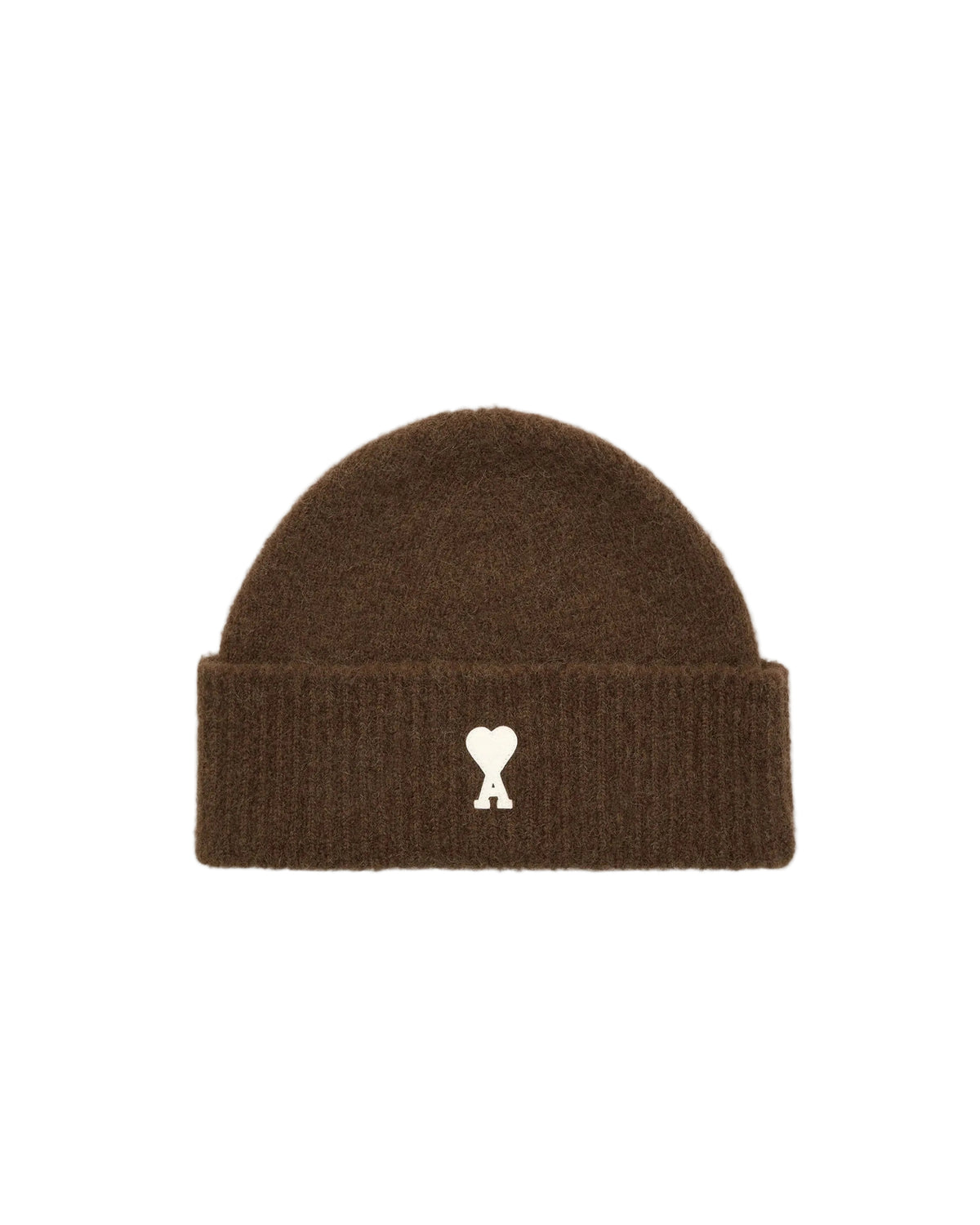 Alpaca beanie with ami de coeur-AMI-Verso