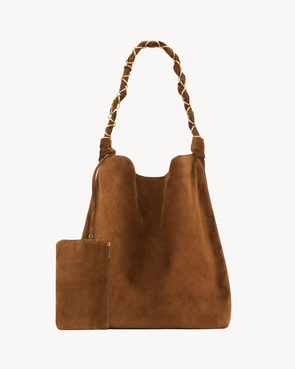 Amalia in suede-SAINT LAURENT-Verso