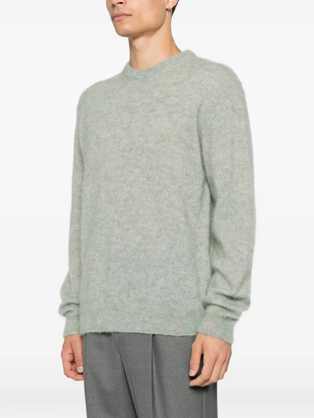 Amaranto brushed-knit sweater-AMARÁNTO-Verso