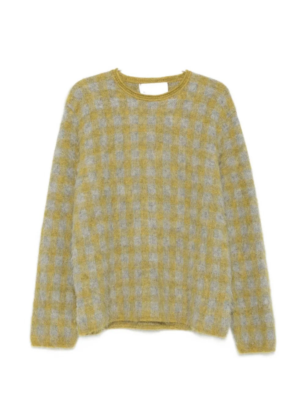 Amaranto check brushed-knit sweater-AMARÁNTO-312914-S-Verso